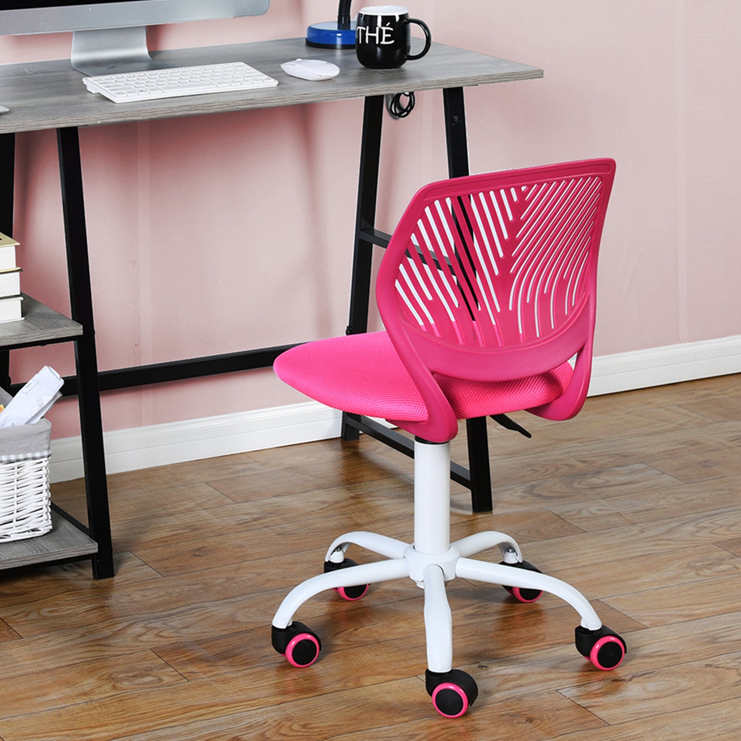 Carnation Office Chair, Pink V1