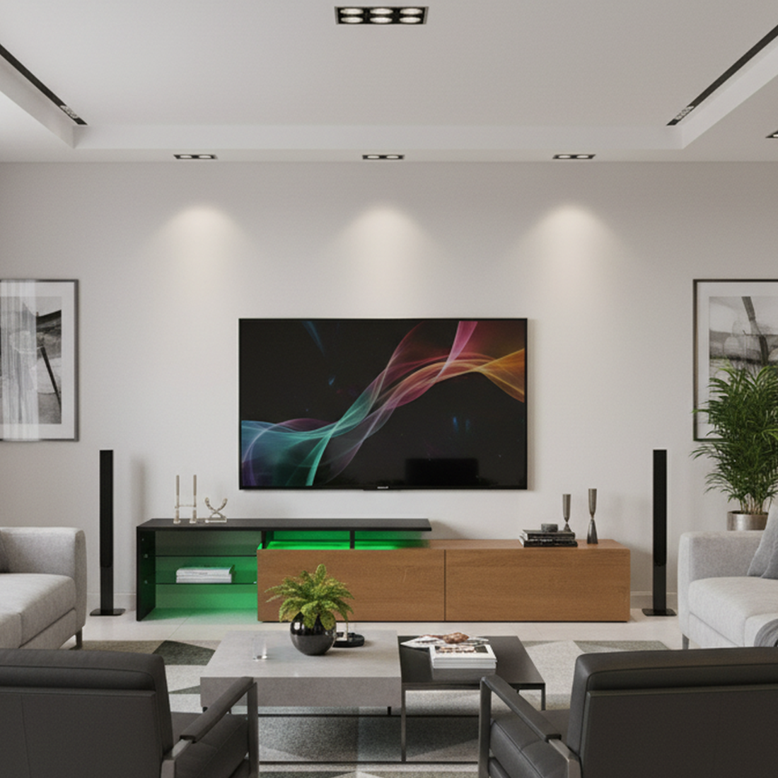 One Room, Different Moods: How a TV Stand Shapes Your Living Space