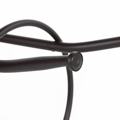 Anacletus Swivel Height-Adjustable Barstool, 32", Walnut