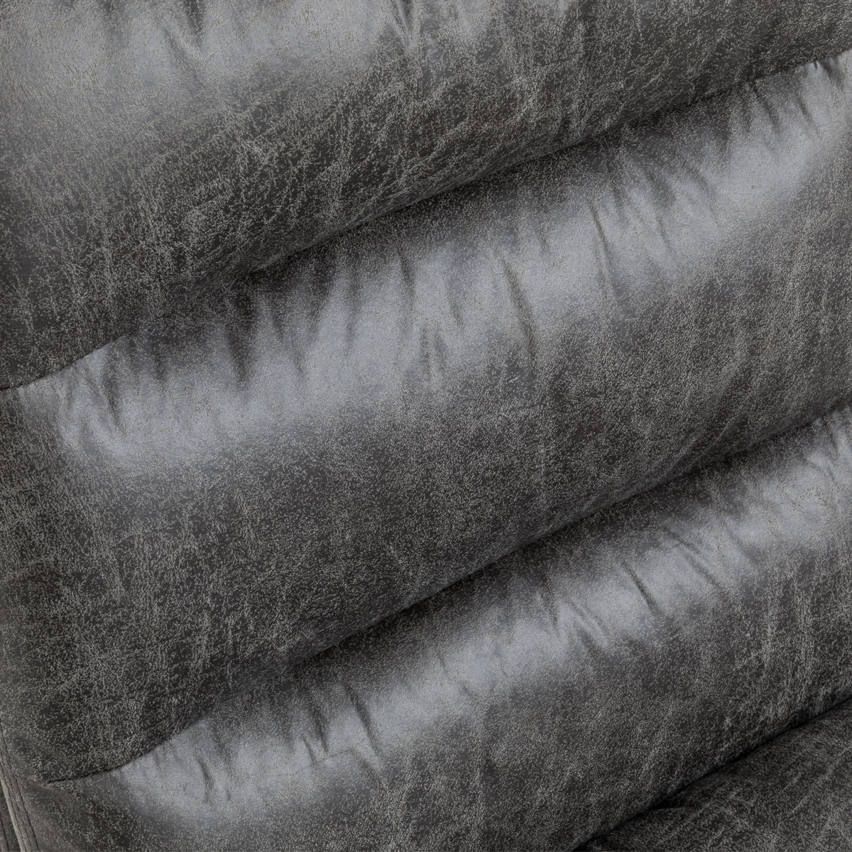 Steffen Faux Leather Dining Chairs, Set of 2, Grey