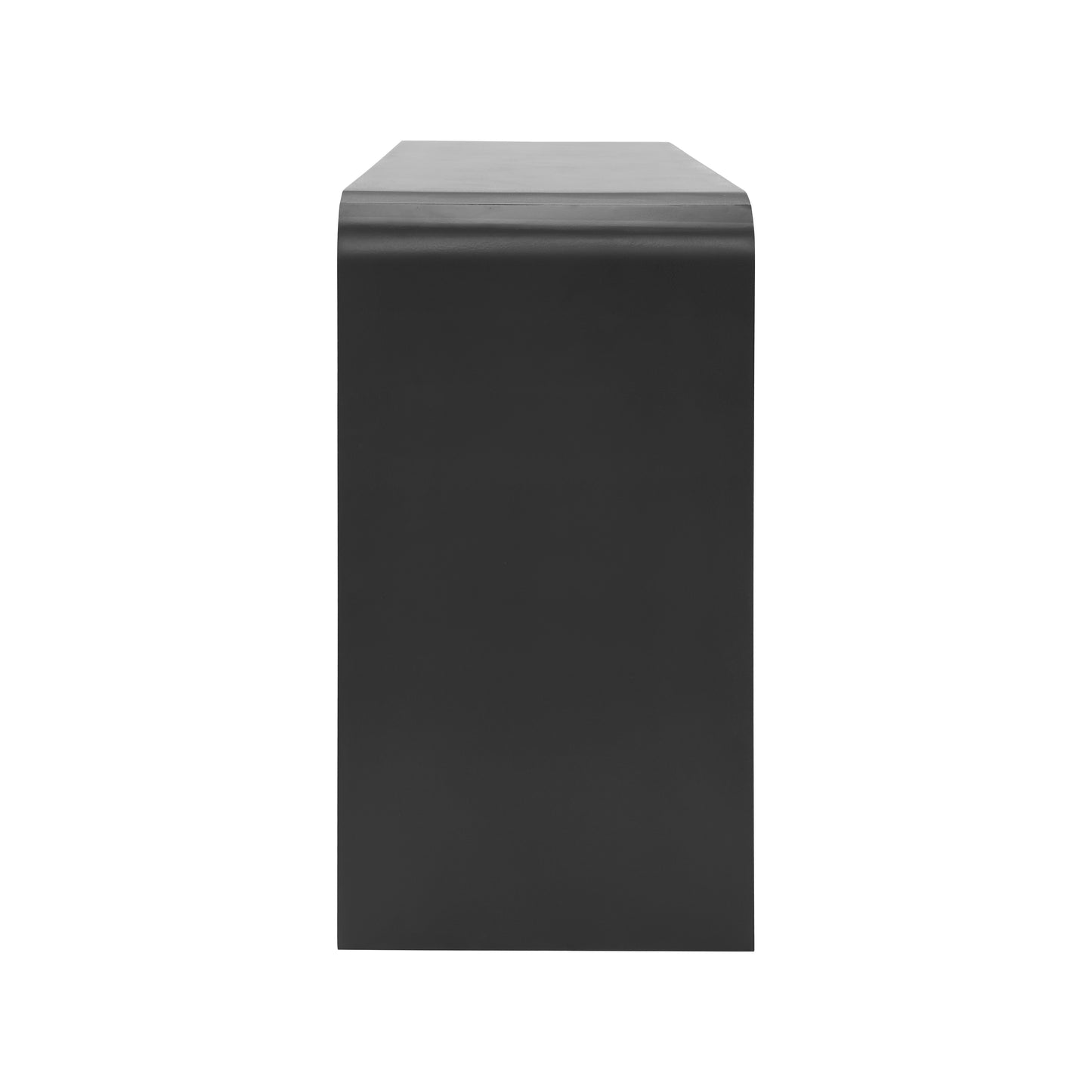 Noirvale Console Table, 47.25", Black