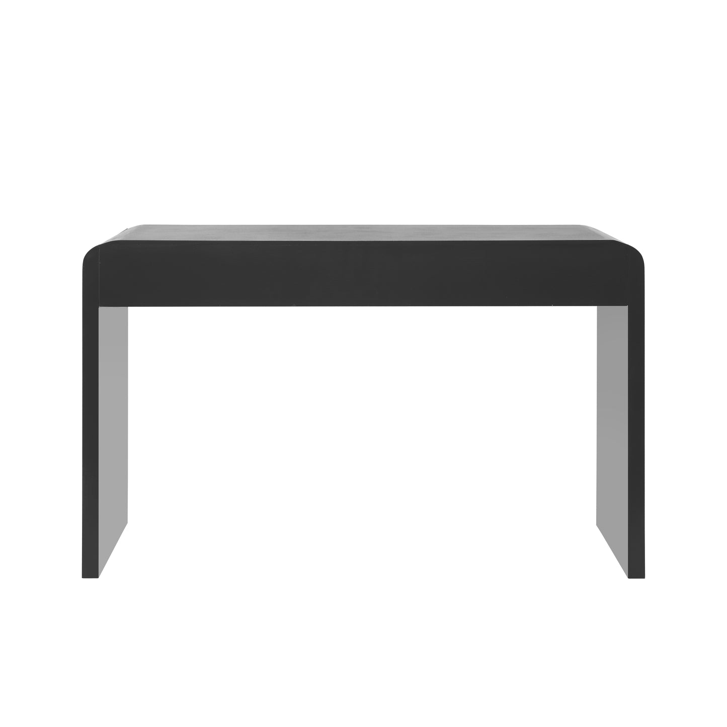 Noirvale Console Table, 47.25", Black