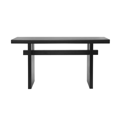 Atwell Console Table, 59.25", Black