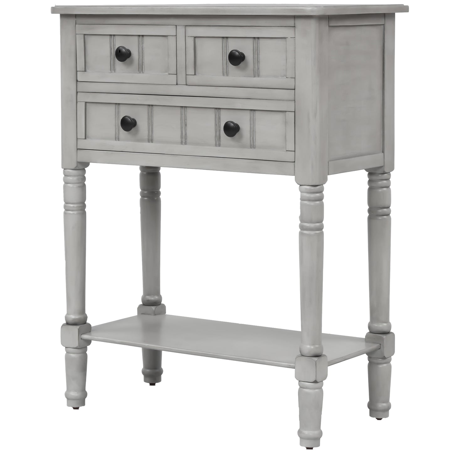 Ashford Narrow Console Table, Grey