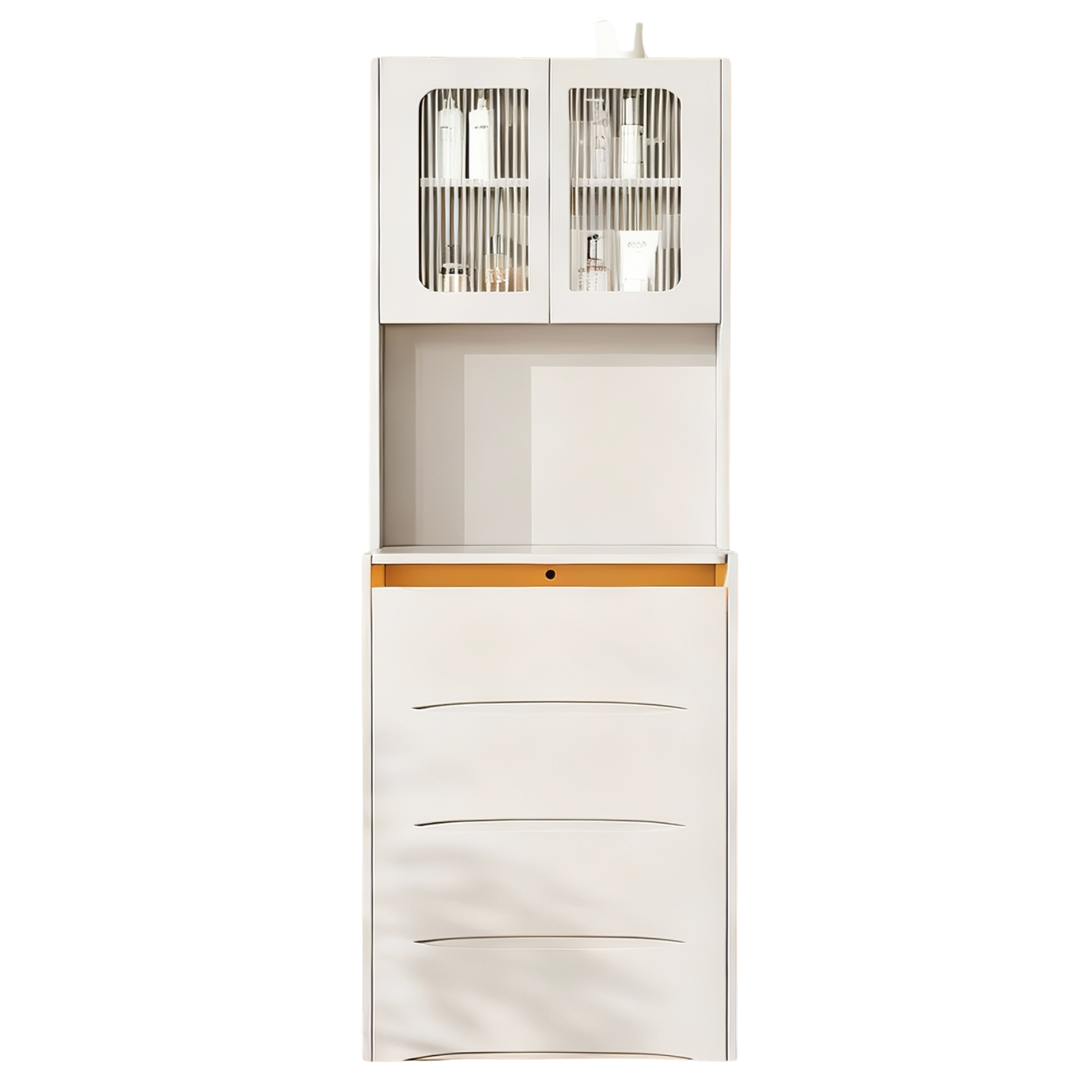 Serelle Makeup Vanity Desk Set, White