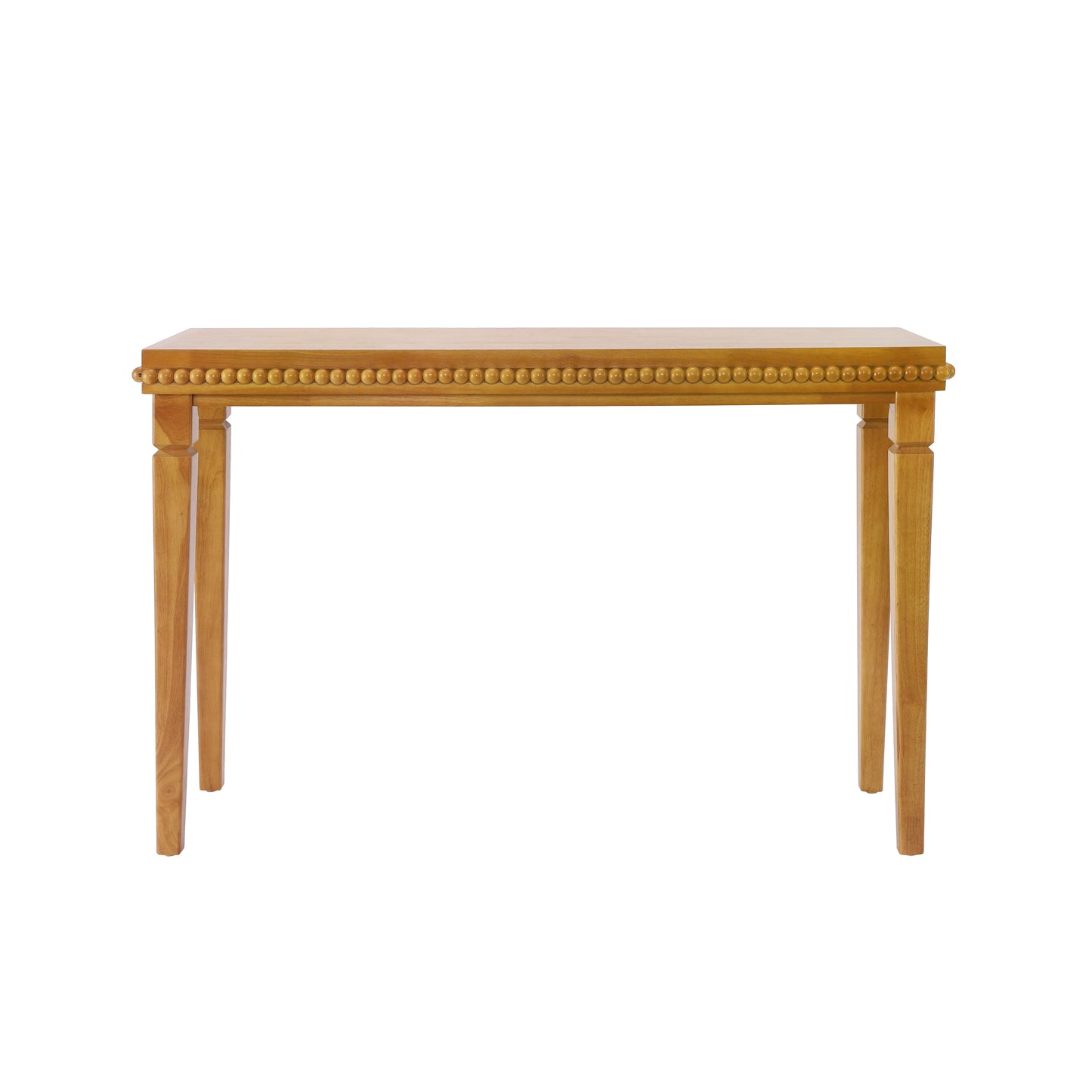 Bexley Wood-Pattern Console Table, 48", Brown