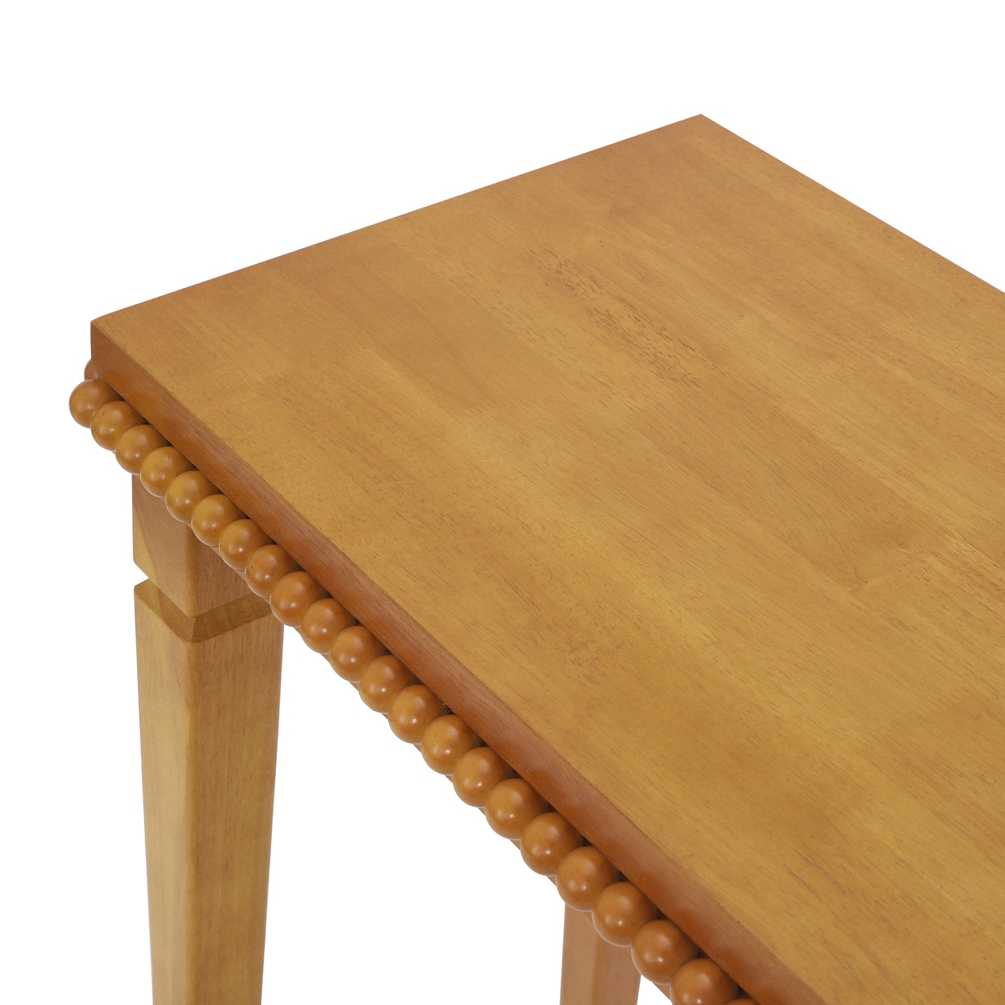 Bexley Wood-Pattern Console Table, 48", Brown