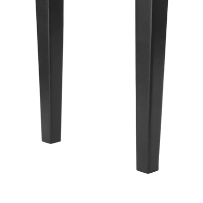 Bexley Wood-Pattern Console Table, 48", Black