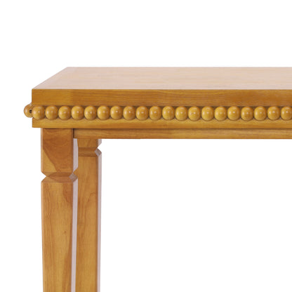 Bexley Wood-Pattern Console Table, 48", Brown