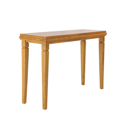 Bexley Wood-Pattern Console Table, 48", Brown