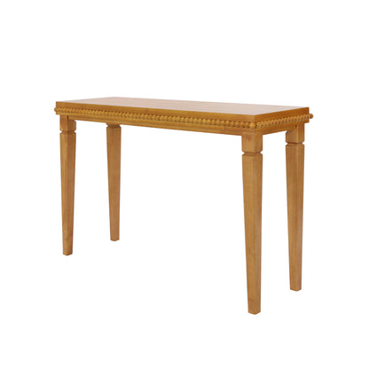Bexley Wood-Pattern Console Table, 48", Brown