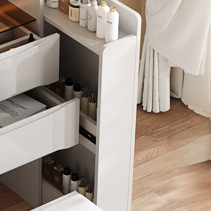 Elowen Makeup Vanity Desk Set, White