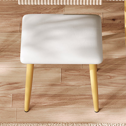 Aurelia Makeup Vanity Desk Set, Warm Brown