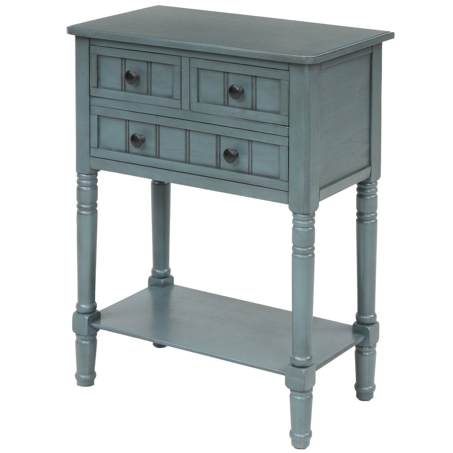 Ashford Narrow Console Table, Blue