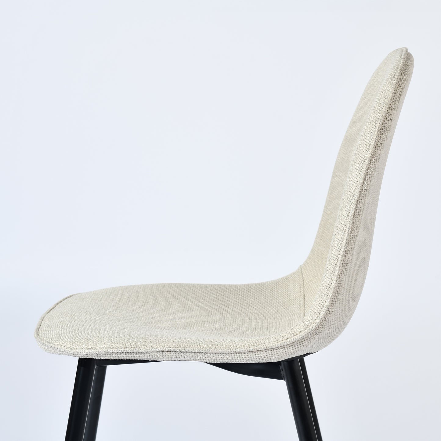 Charlton Fabric Dining Chair, Khaki, set of 4