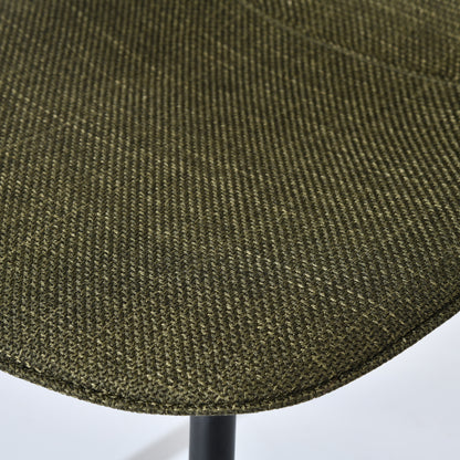 Charlton Fabric Dining Chair, Lime Green, Set of 4