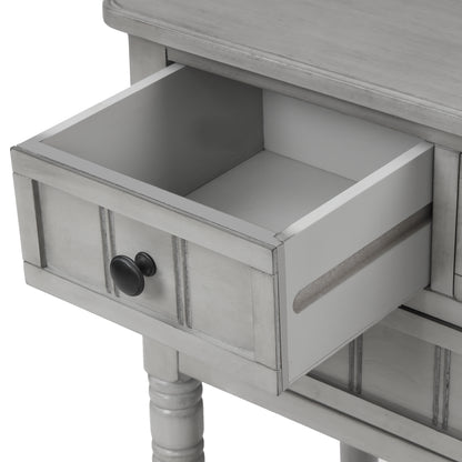 Ashford Narrow Console Table, Grey