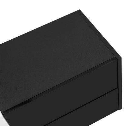 Vantis High Gloss TV Stand with LED Lighting, Black