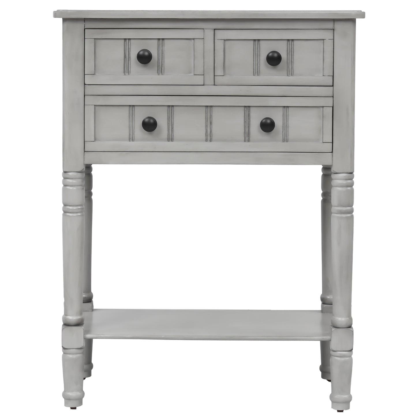Ashford Narrow Console Table, Grey