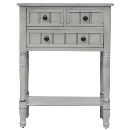 Ashford Narrow Console Table, Grey