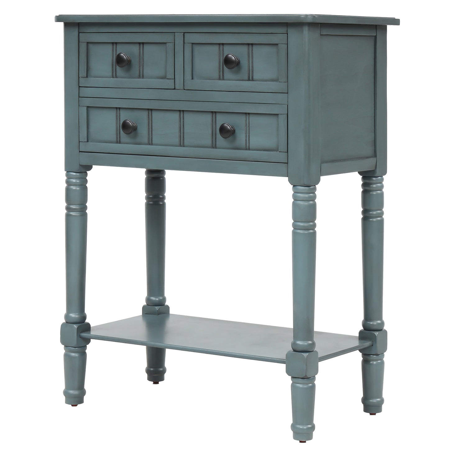 Ashford Narrow Console Table, Blue