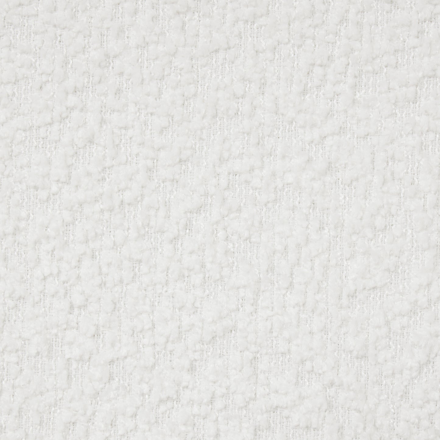 Aveline Boucle Upholstered Platform Bed, Queen, White