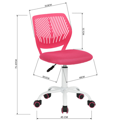 Carnation Office Chair, Pink V1