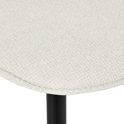 Charlton Mid-Century Dining Chair Set of 4, Barrel Beige