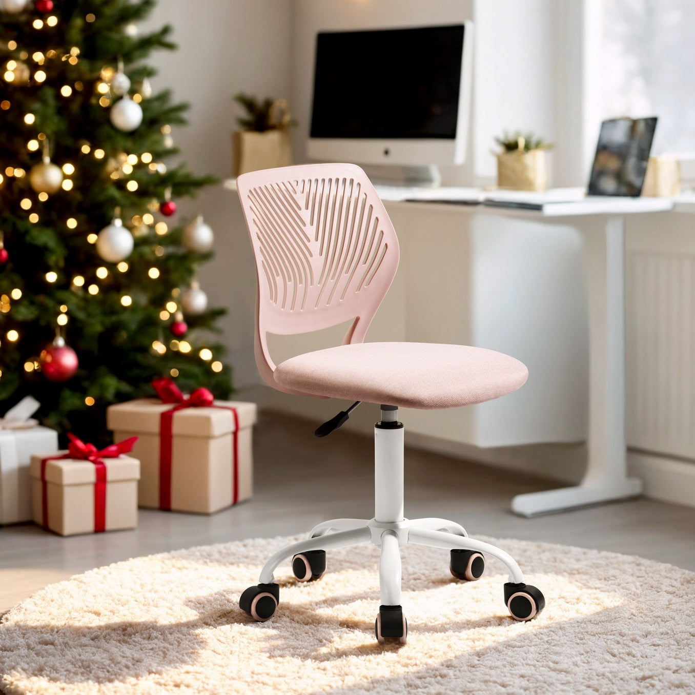 Carnation Office Chair, Malmonew Pink