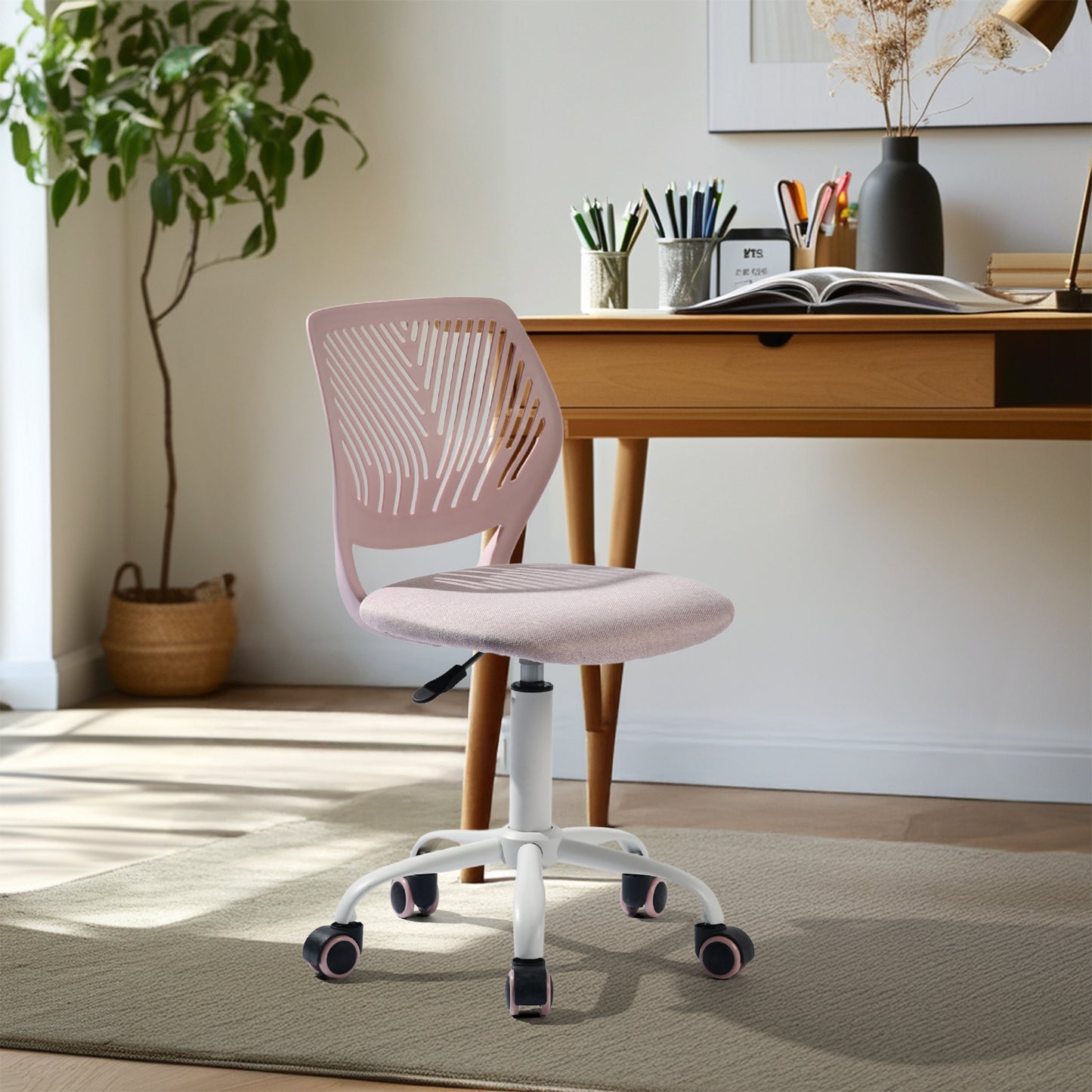 Carnation Office Chair, Malmonew Pink