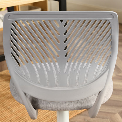 Carnation Verita Grey Office Chair, Grey