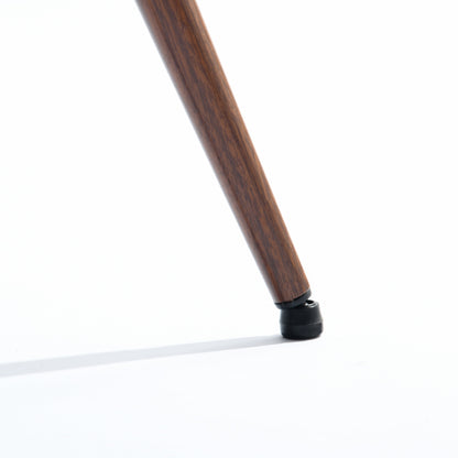 Haven Fabric Dining Chairs with Walnut-Look Legs, Set of 2, Beige