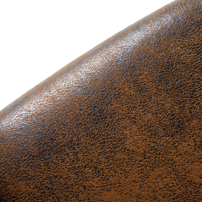 Ross Faux Suede Swivel Office Chair, Adjustable Height, Brown