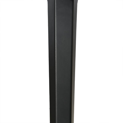 Stan Modern Dining Table, 63" Rectangular, Seats 6, Brown