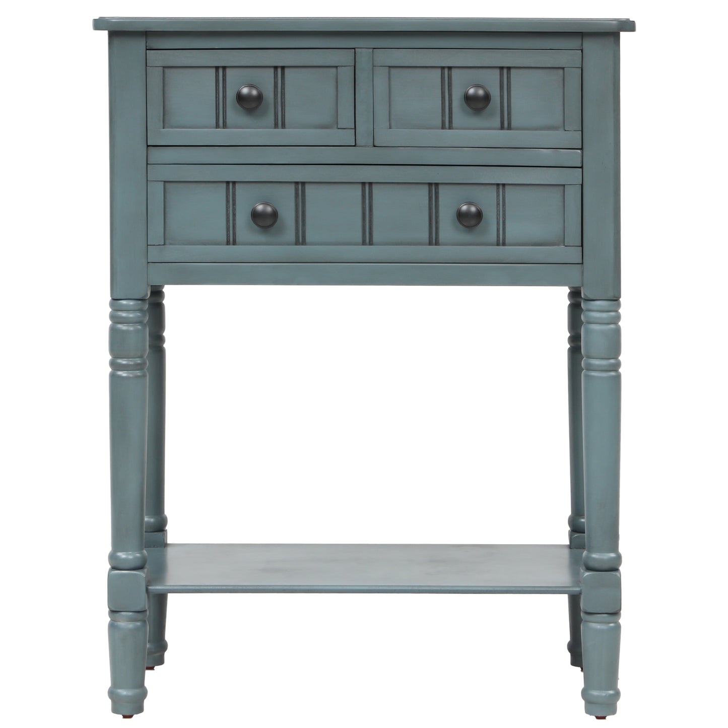 Ashford Narrow Console Table, Blue