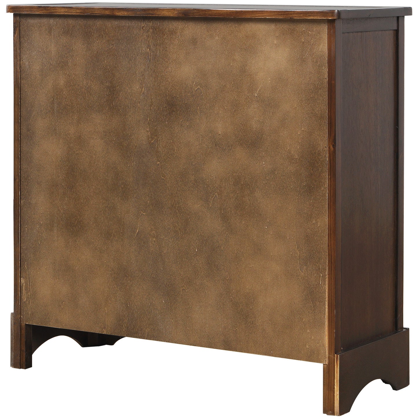 Nori 2 drawers cabinet with 4 baskets, 28", Espresso