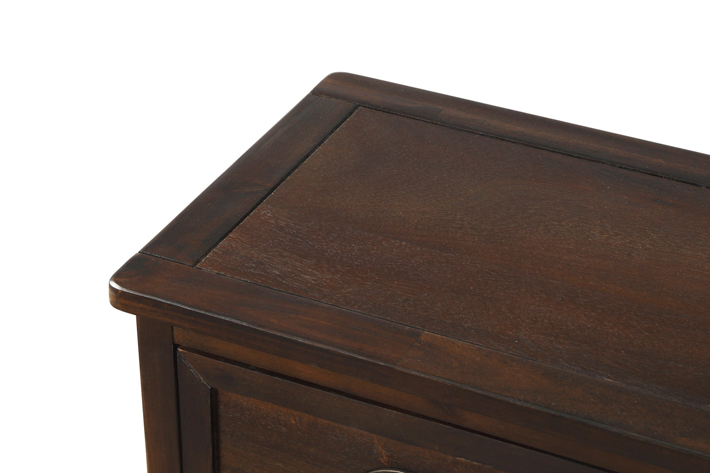 Nori 2 drawers cabinet with 4 baskets, 28", Espresso