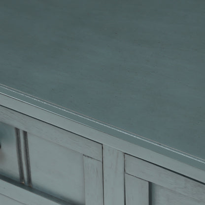 Ashford Narrow Console Table, Blue